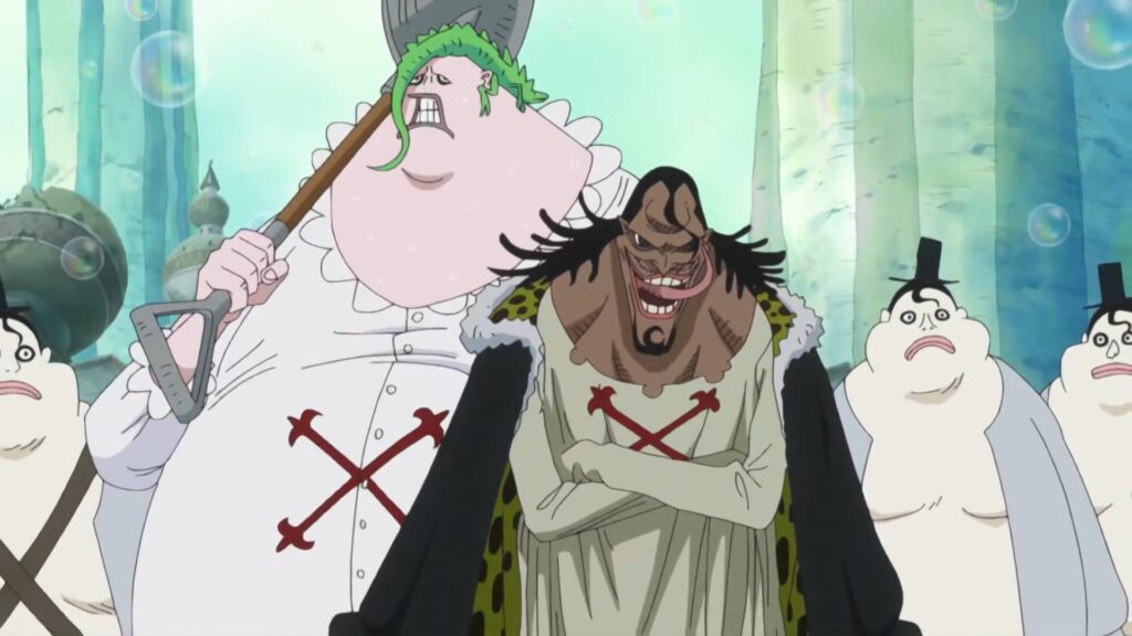 One Piece 543 Caribous is mostly disgusting due to his Devil Fruit.