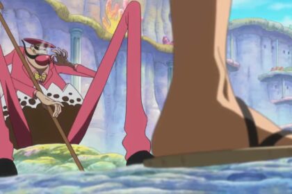 One Piece 571 Tamago has very long legs.