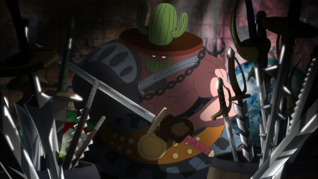 One Piece 639 Jean Ango is a weapon lover, he proved to be a very efficient bounty hunter as most of the Impel Down Criminals are captured by him.