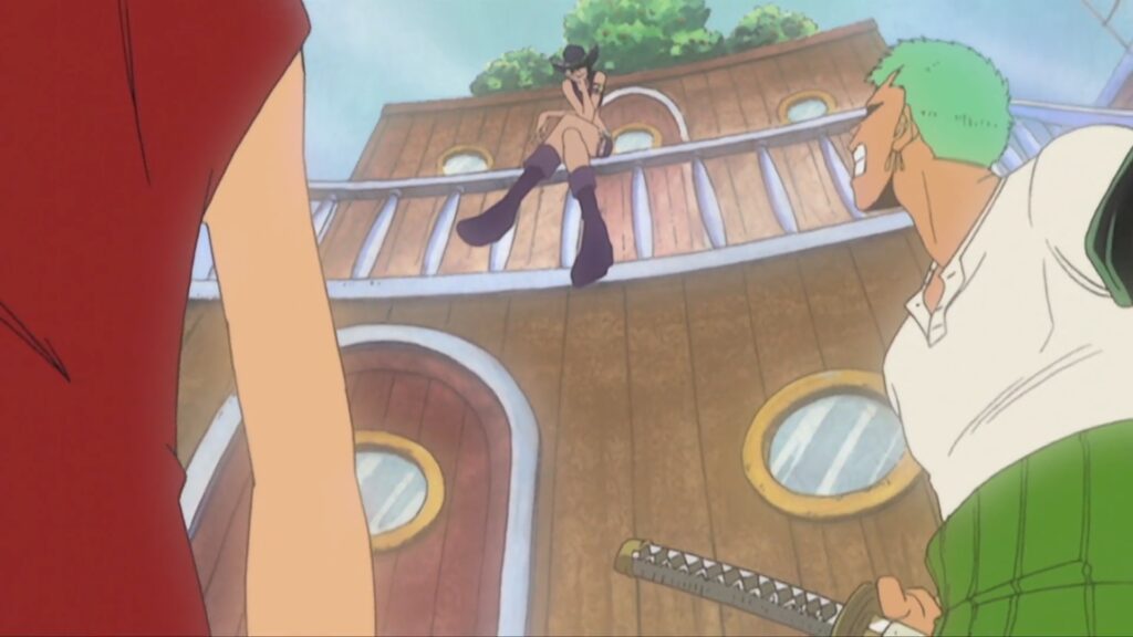One Piece 67 Nico Robin used her Devil Fruit to spy of the straw hats.
