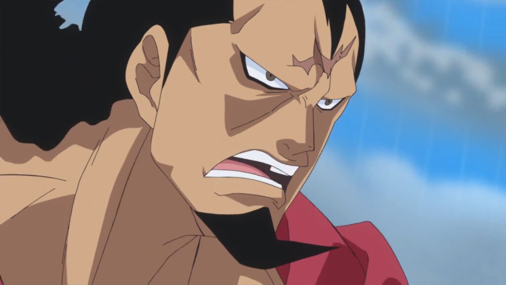 One Piece 696 Kyros is the best fighter in the Coliseum and at the same time the father of Rebeca.