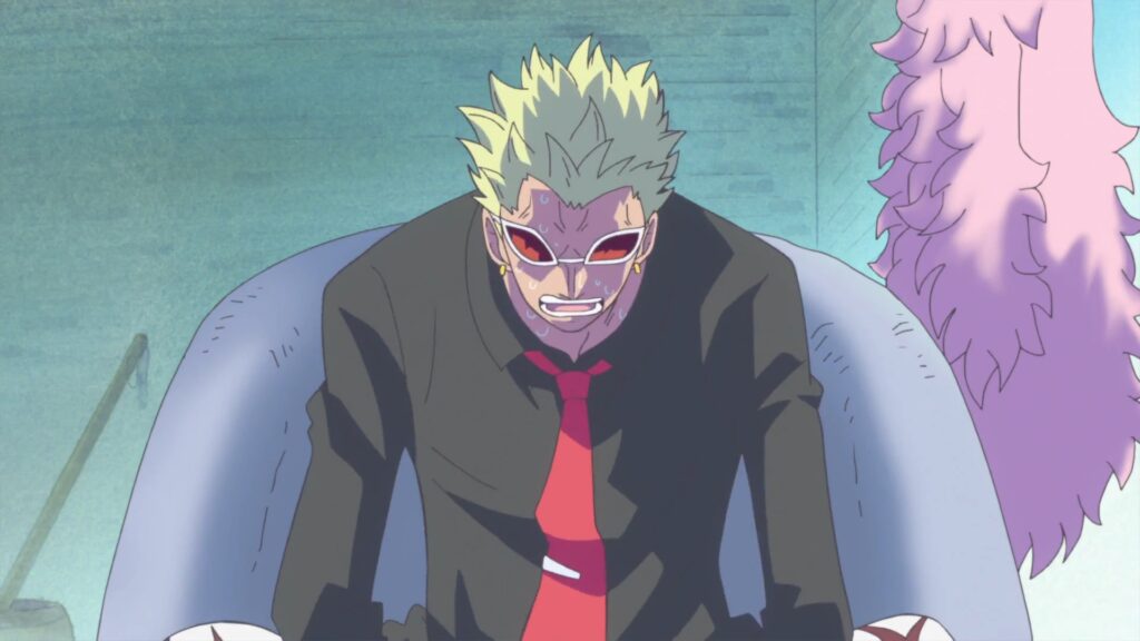 One Piece 702 Doflamingo is a former celestial dragon who ruled Dressrosa with an Iron fist.