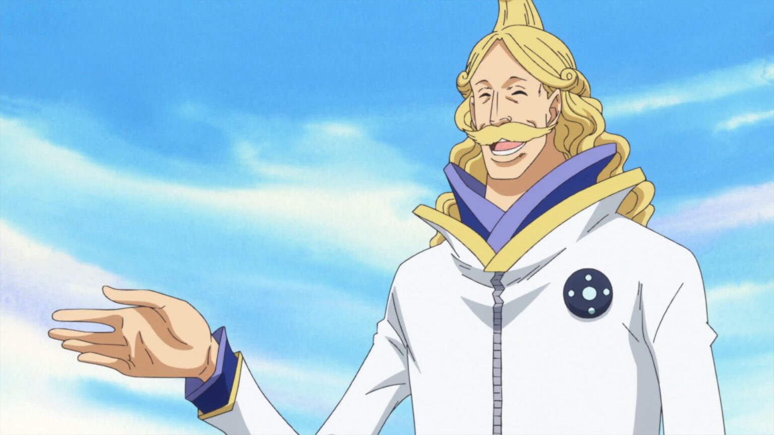 One Piece 702 Don Quixote Homing is a former Celestial Dragon who gave up his privileges to live a simple life.