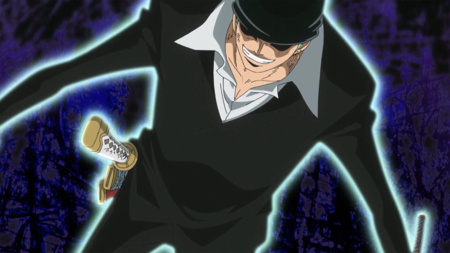 One Piece 715 Zoro is the first-mate of Luffy.