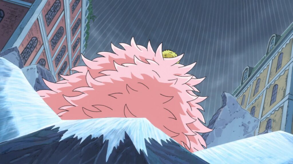 One Piece 726 Doflamingo is the first person in the series to awaken his devil fruit.