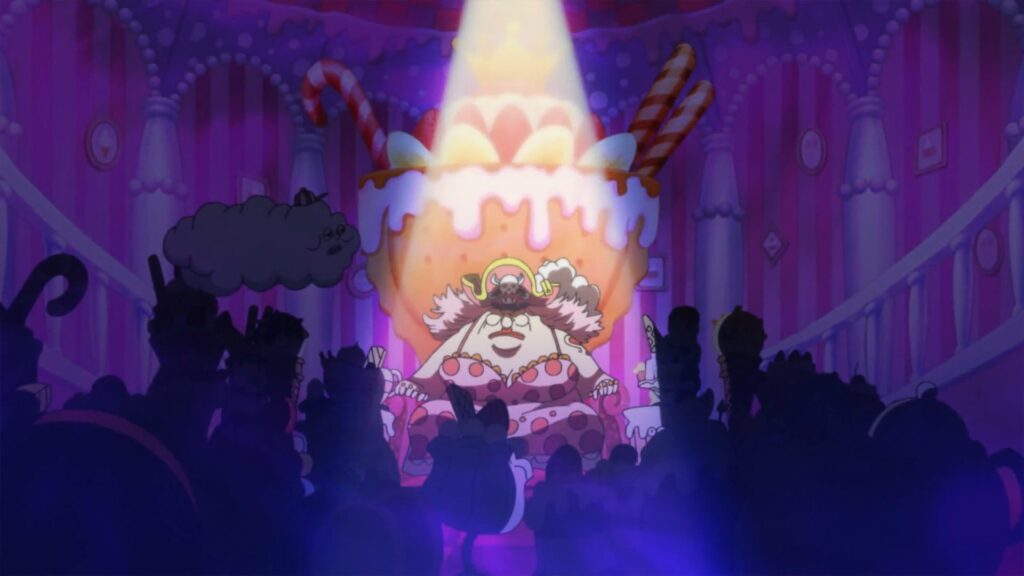 ONe Piece 813 Big Mom is the mother of all the Sweet Commanders and the leader of the Crew.
