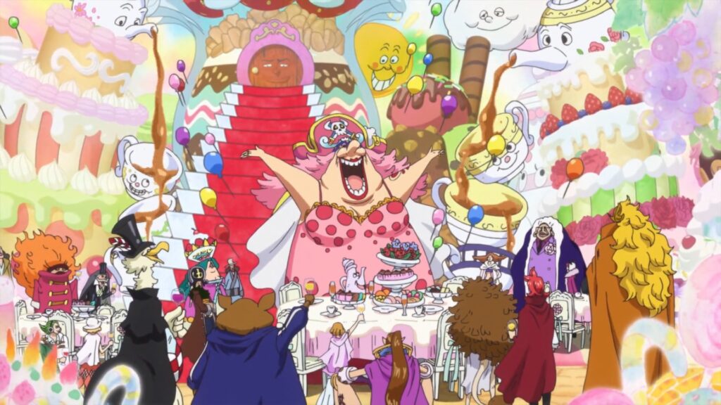 One Piece 830 The Tea Party from Hell Begun. Bege is ready to assassinate Big Mom.