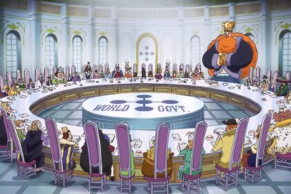 One Piece 880 The politics of the World Changed during the Reverie Arc.