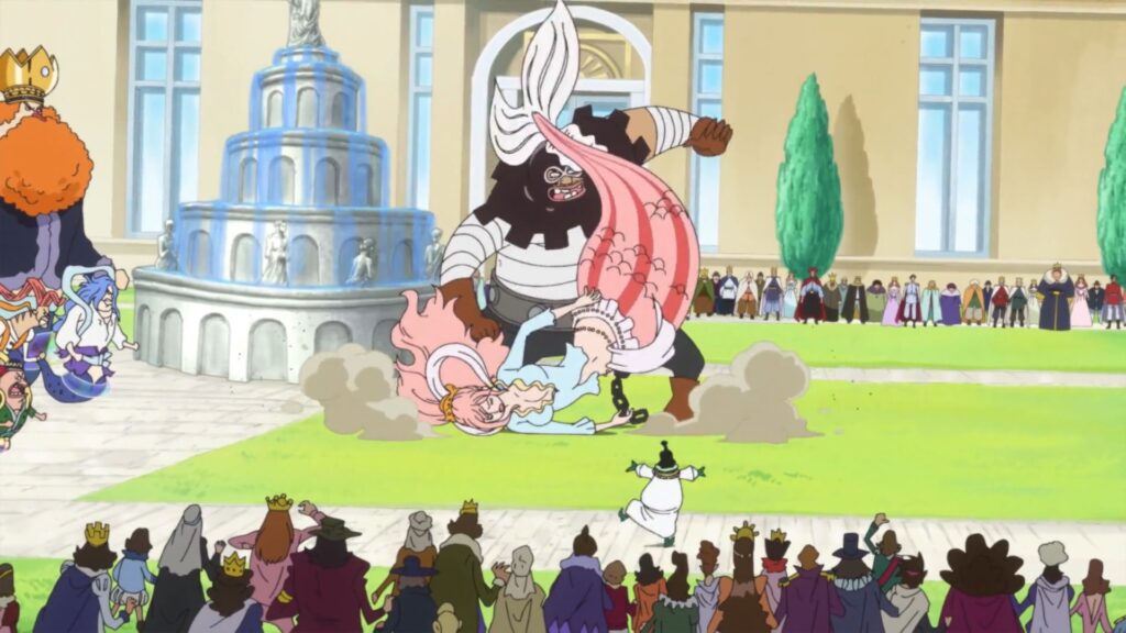 One Piece 885 The future of Fishman Island is still uncertain even with the protection of Luffy.