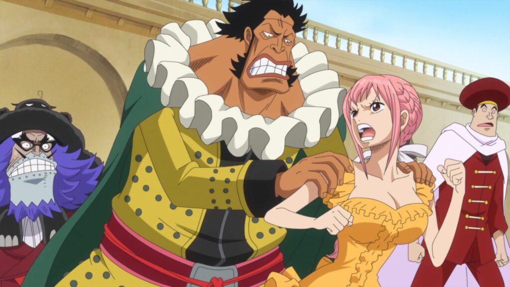 One Piece 886 Not all humans hate Fishmen. But celestial dragons are not humans, they see the fishmen as slaves.
