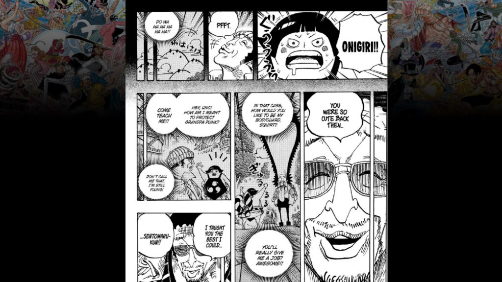 One Piece Chapter 1091 Kizaru and Sentomaru go way back, Dr Vegapunk too.