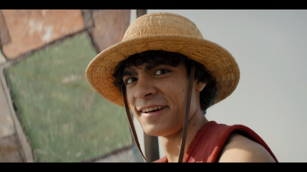 One Piece Live Action Luffy is smiling as he broke the curse of anime to live action.