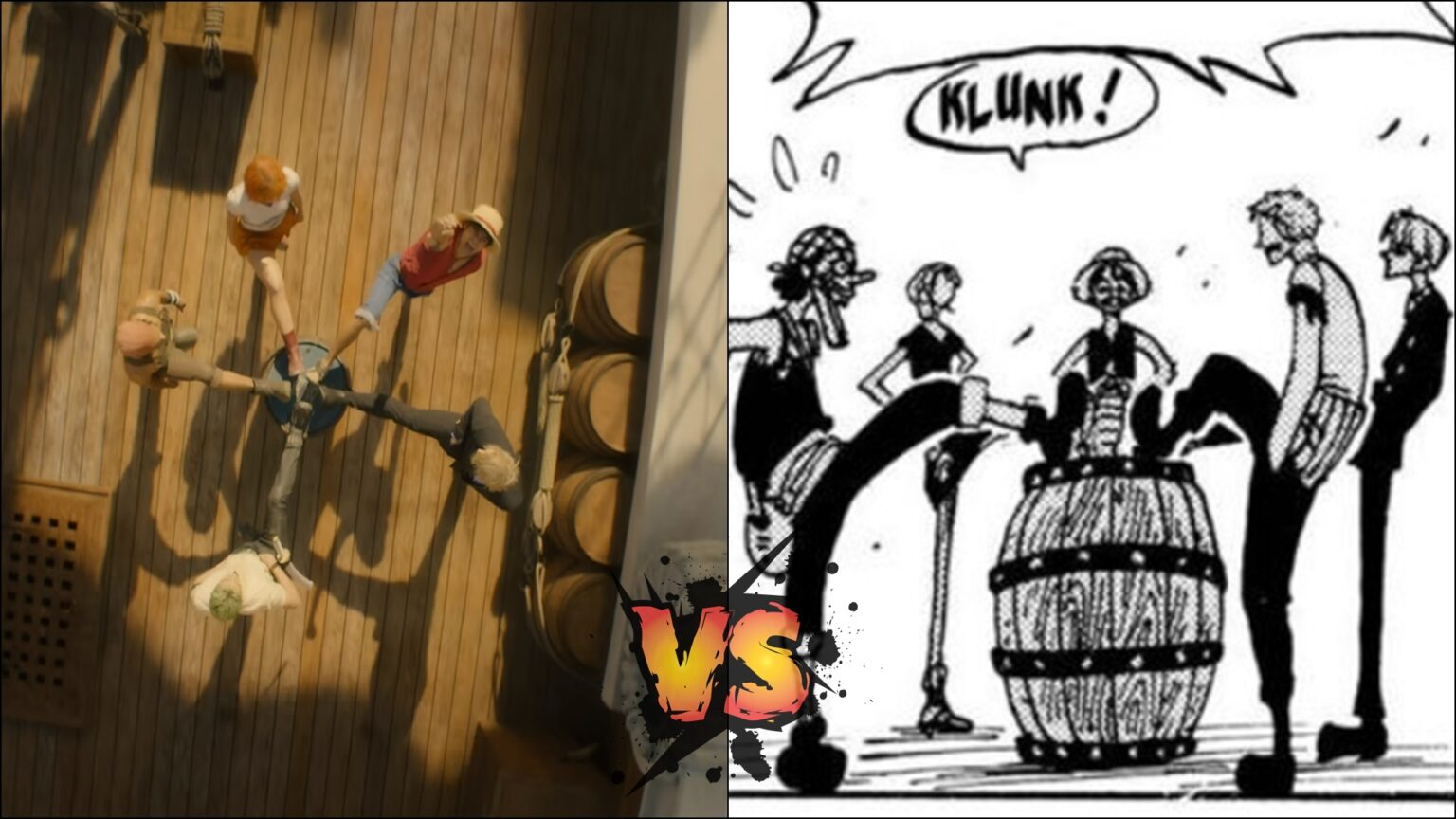 One Piece live Action vs Manga what are the differences.