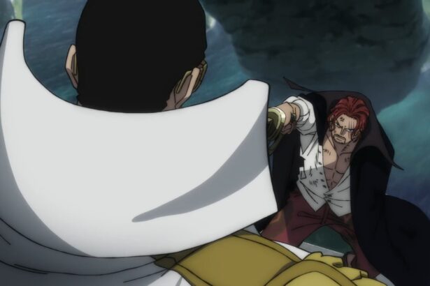 One Piece Red Film Shanks is ready to Kill Kizaru on the spot.