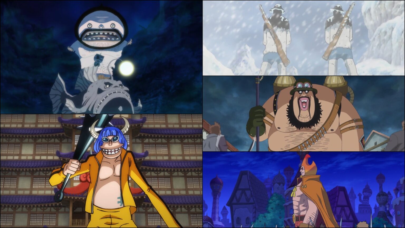 One Piece World is filled with Tall Characters.