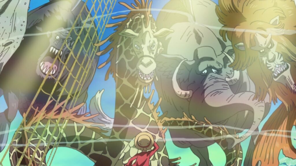 One Piece Straw Hats arrive at Fishman Island in Episode 527