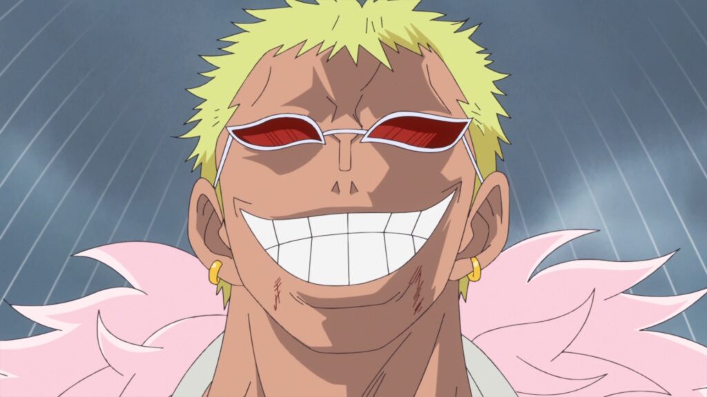 One Piece Doflamingo vs Law Episode 708