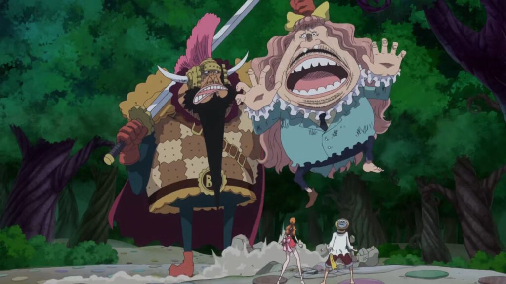 One Piece Charlotte Cracker is one of the tree sweet commanders.