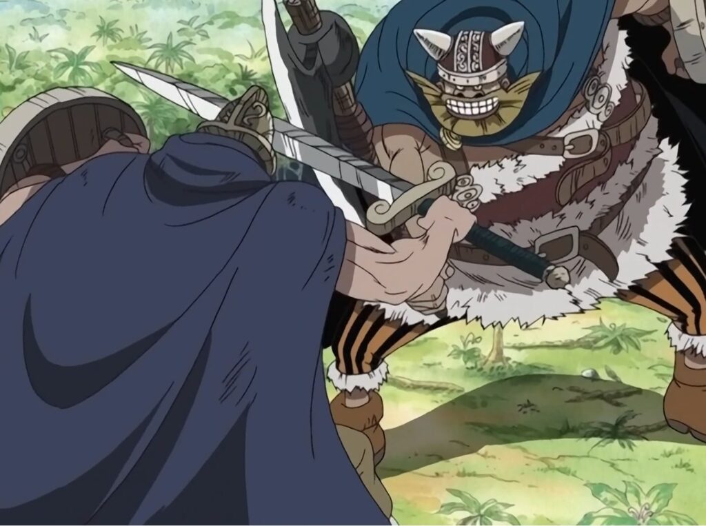 One Piece Dorry vs Broggy fight, Episode 73