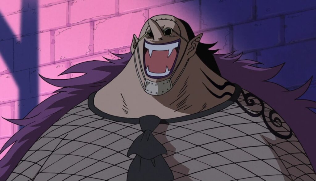 One Piece Hogback is a good scientist but he lacks humanity.