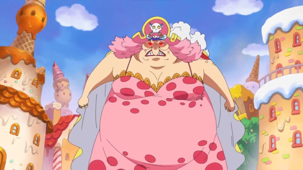 One Piece Big Mom is angry because someone ate her sweets.