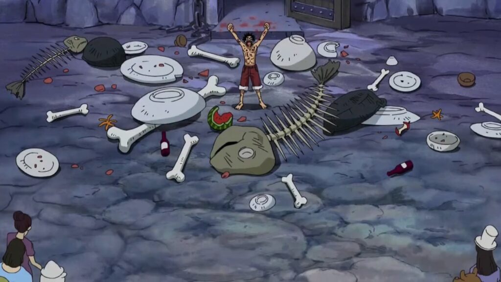 One Piece Luffy evaded Impel Down.