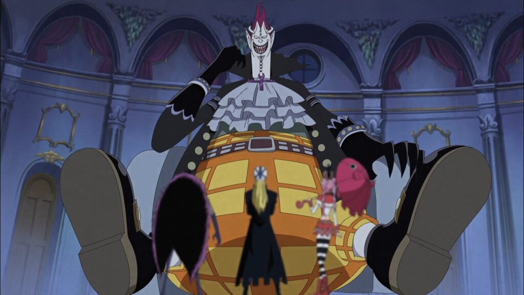 One Piece Gecko Moria appearance in Thriller Bark Arc