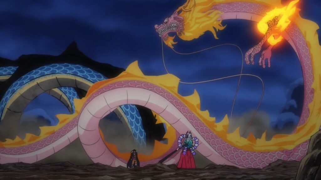 One Piece 1050 Yamato and Luffy dealt heavy damage to Kaido.