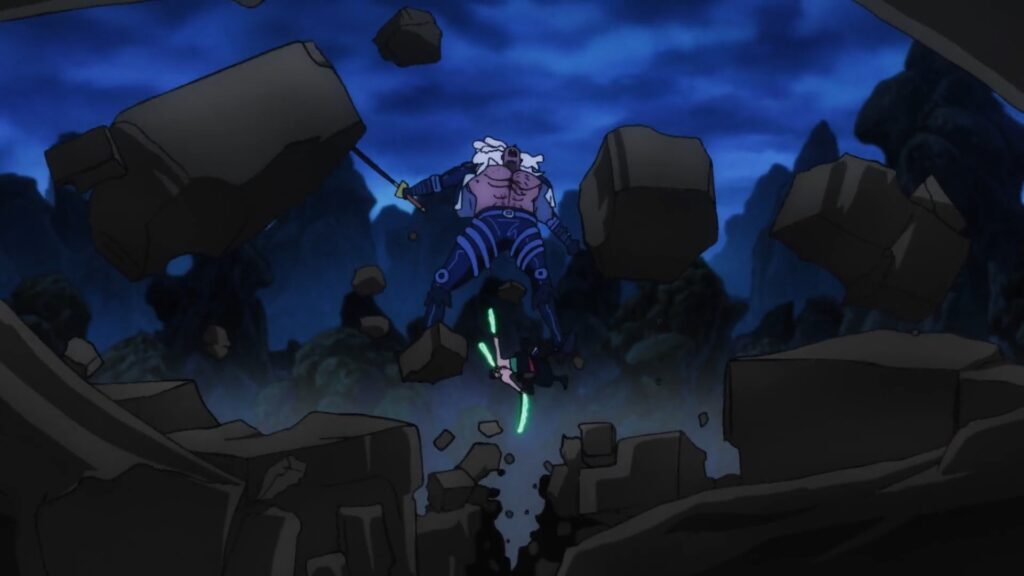 One Piece 1062 Zoro Defeated king.