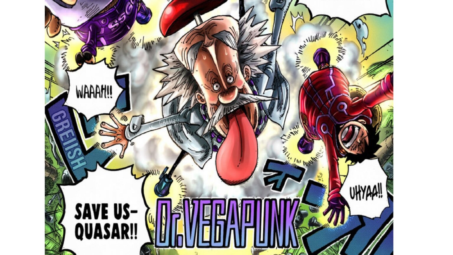 One Piece 1066 Vegapunk is the best Scientist in the One Piece Universe.