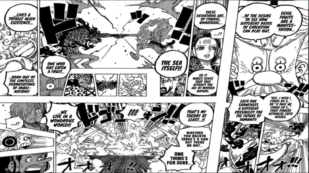 One Piece 320 Rob Lucci fights again with Luffy on Egghead.