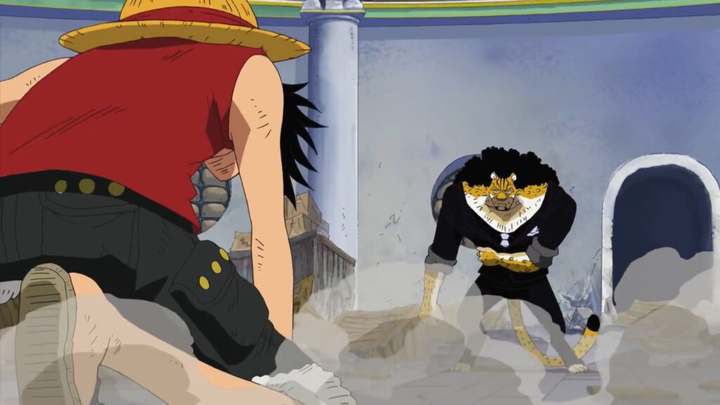 One Piece 320 Rob Lucci Fights Luffy.