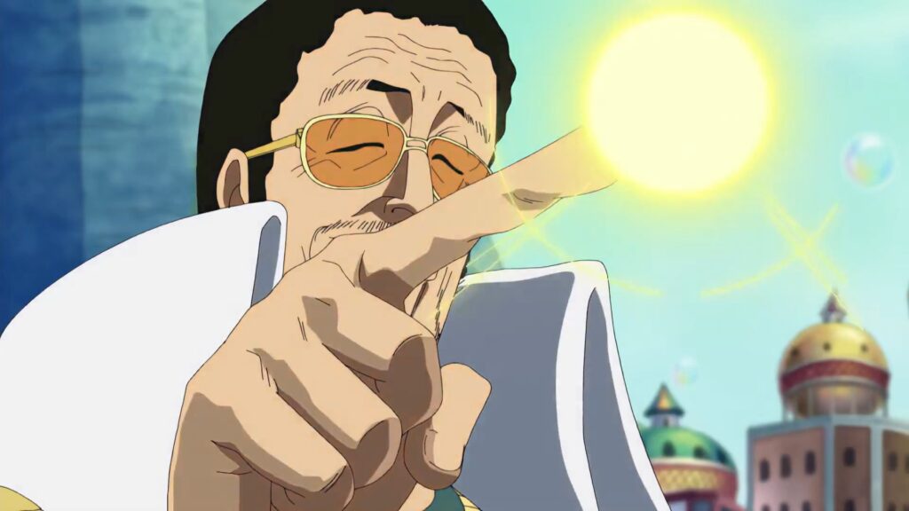 One Piece 401 Kizaru will play an important role in the final Saga.