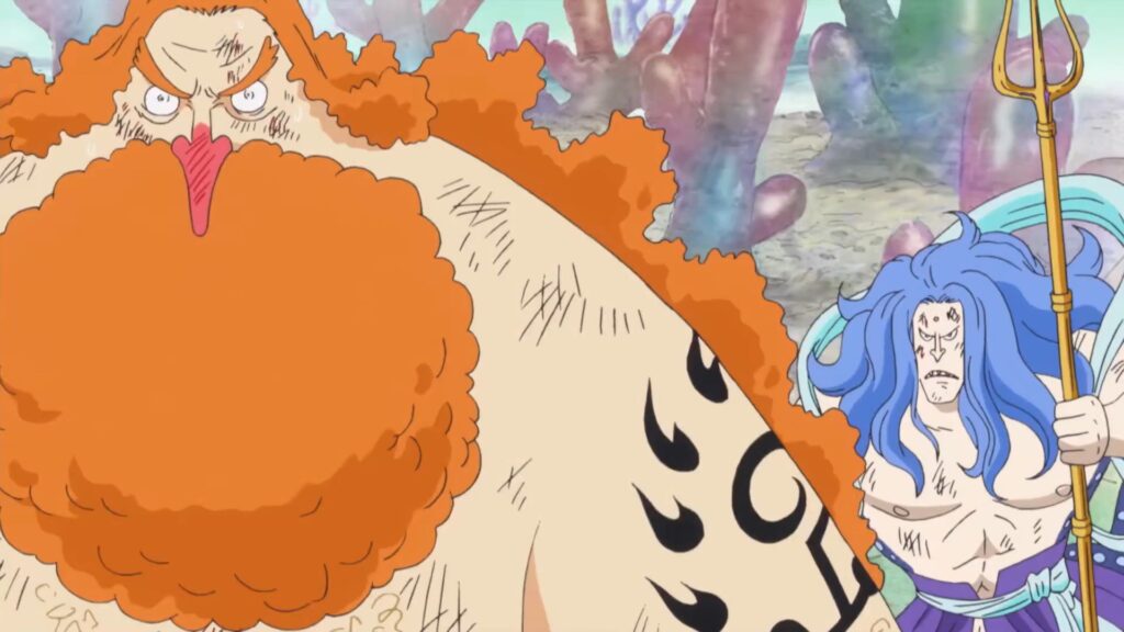 One Piece 557 Neptune is scared because Noah Moved before its time.