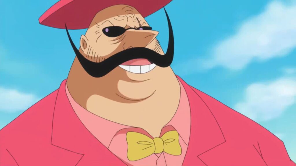 One Piece 571 Baron Tamago is a high-ranking member of Big Mom Pirates.