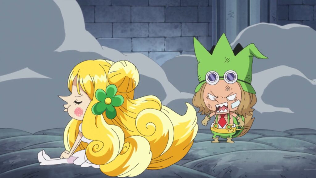 One Piece 715 Leo and Mansherry have a small fallout.