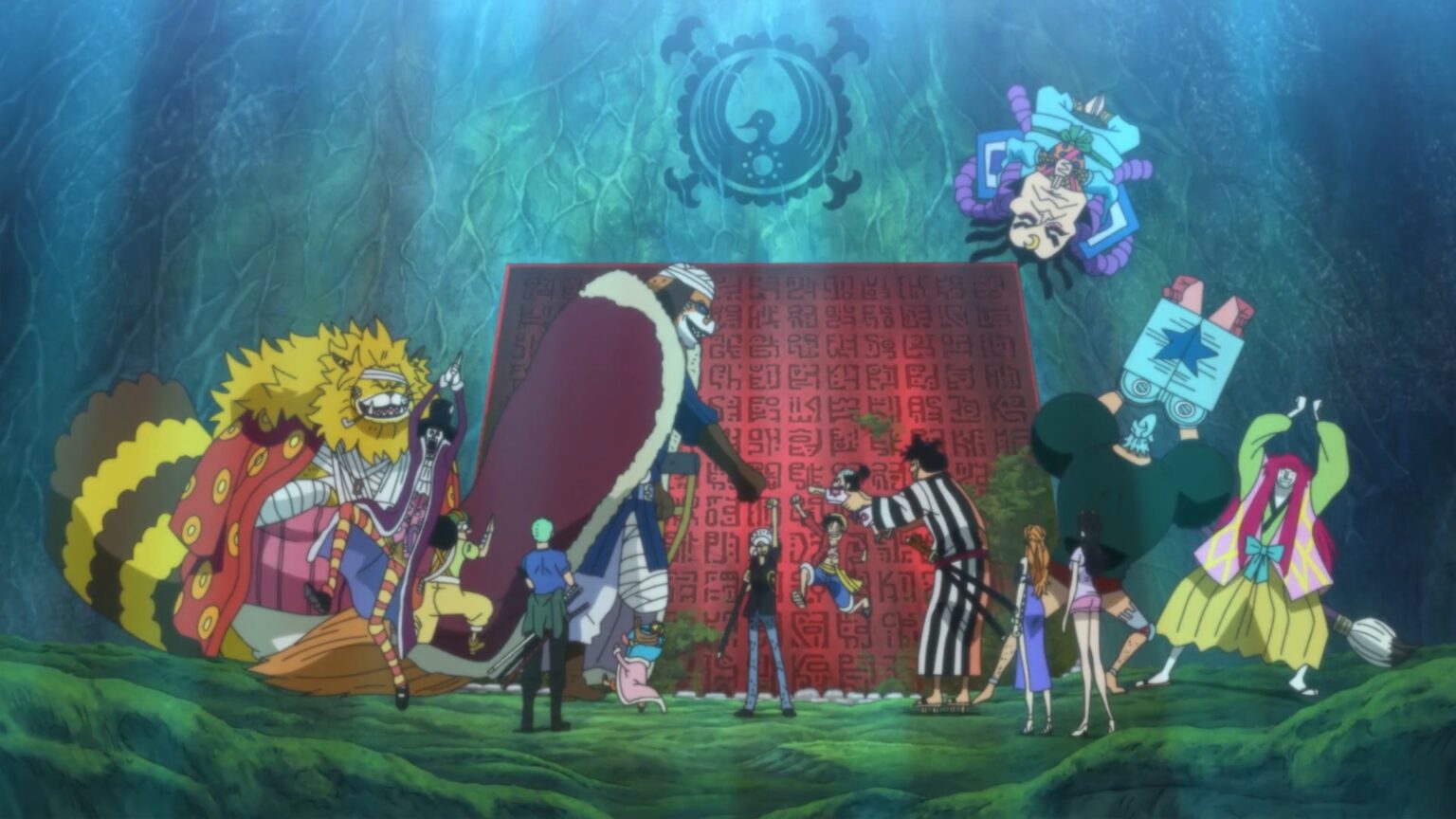 One Piece 771 The Mink Ninja Pirate Alliance was formed on Zou.