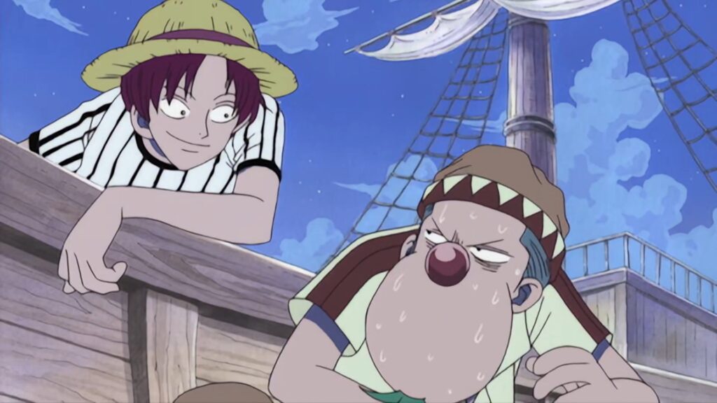 One Piece 8 Bara Bara no Mi was eaten by Buggy.