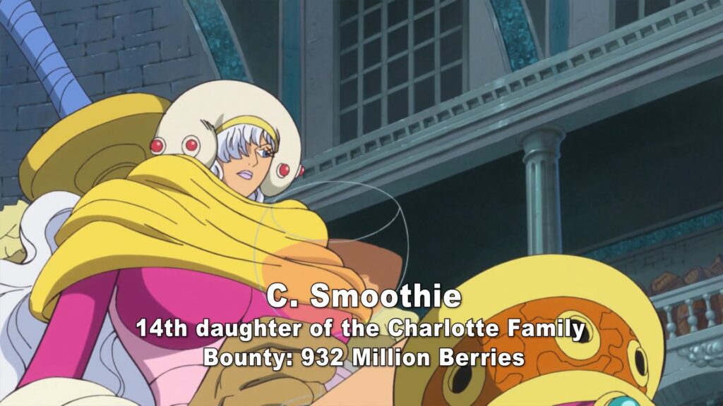 One Piece 812 Charlotte Smoothie is one of the strongest Big Mom Pirates.