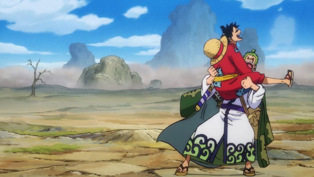 One Piece 892 Zoro and Luffy reunite in the land of wano.