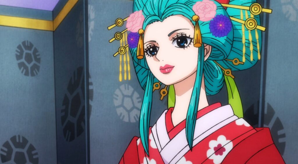 One Piece 915 Komurasaki is the most beautiful woman in Wano.