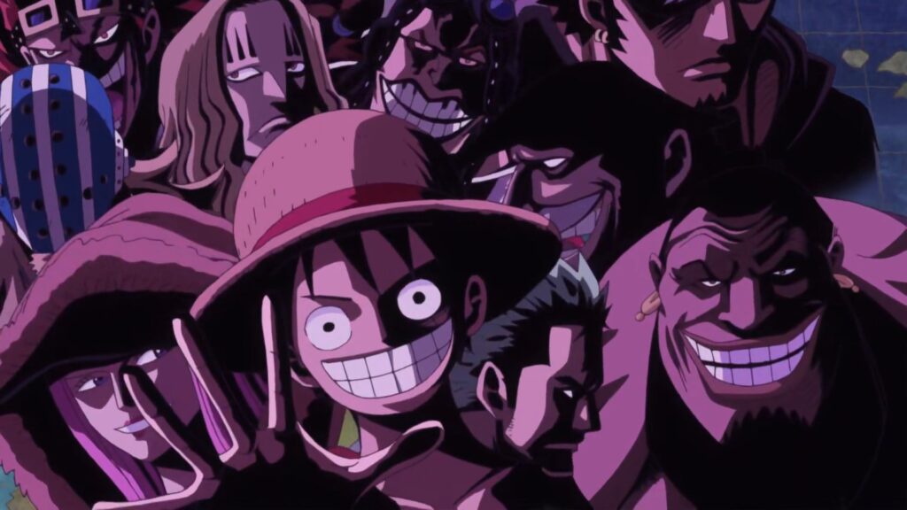 One Piece Pirates Villains and heroes.
