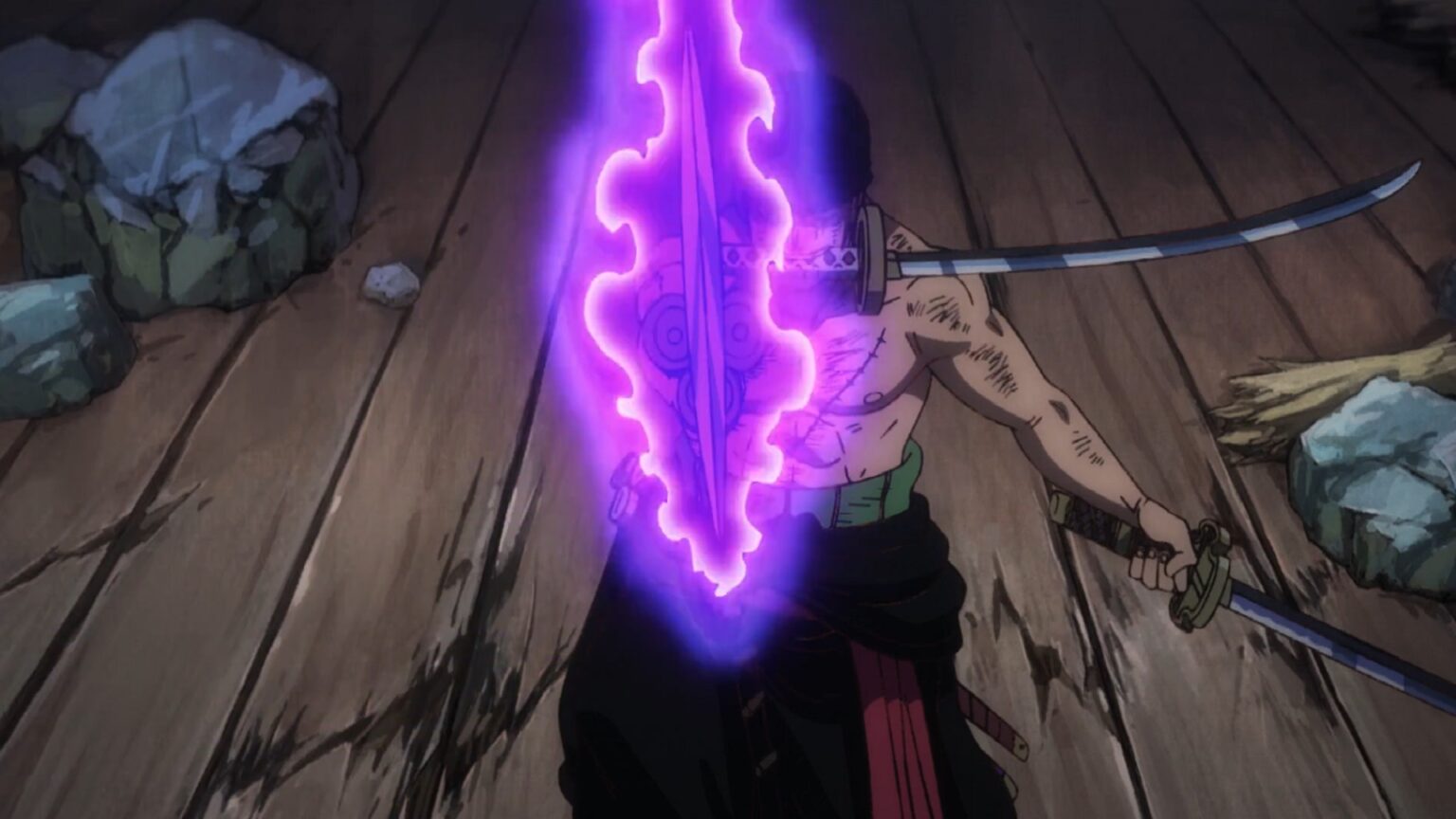 One Piece 1060 Zoro had quite few swords along his journey.