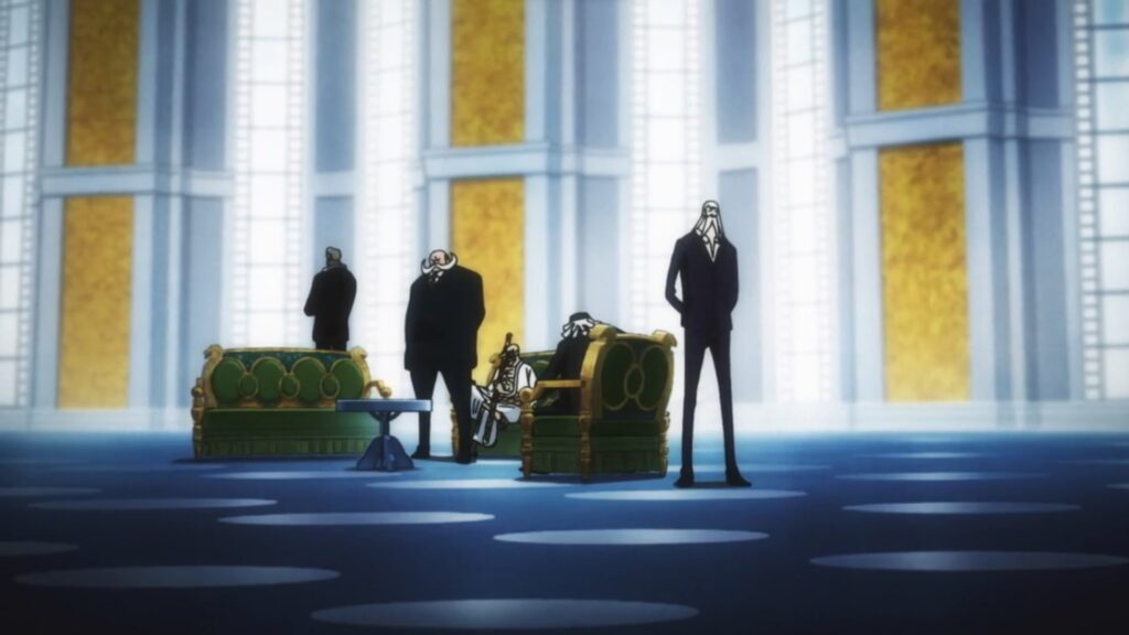 One Piece The Five Elders, they are also called Gorosei