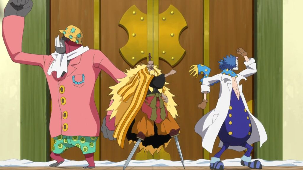 One Piece The Golden Lion Pirates were an armada.
