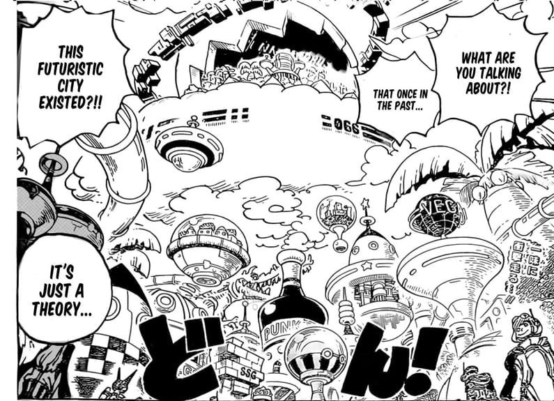 One Piece Vegapunk also researched the Void Century.