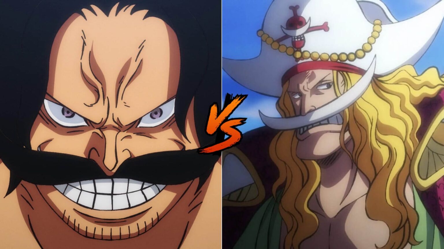 One Piece Gol D Roger vs Whitebeard Edward Gate