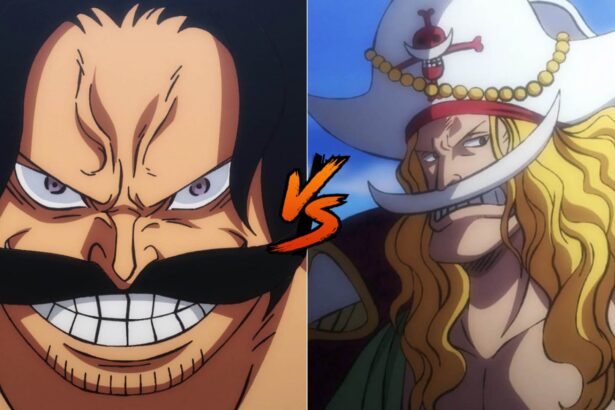 One Piece Gol D Roger vs Whitebeard Edward Gate