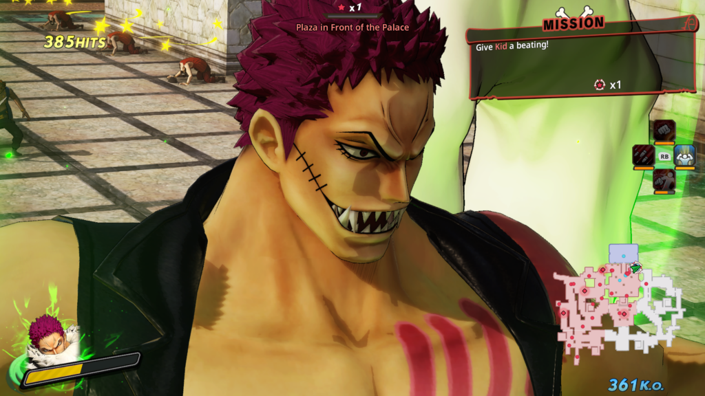 One Piece Pirate Warriors 4 Katakuri Form Change