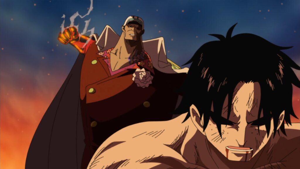 One Piece The magma Magma Fruit was eaten by Akainu.